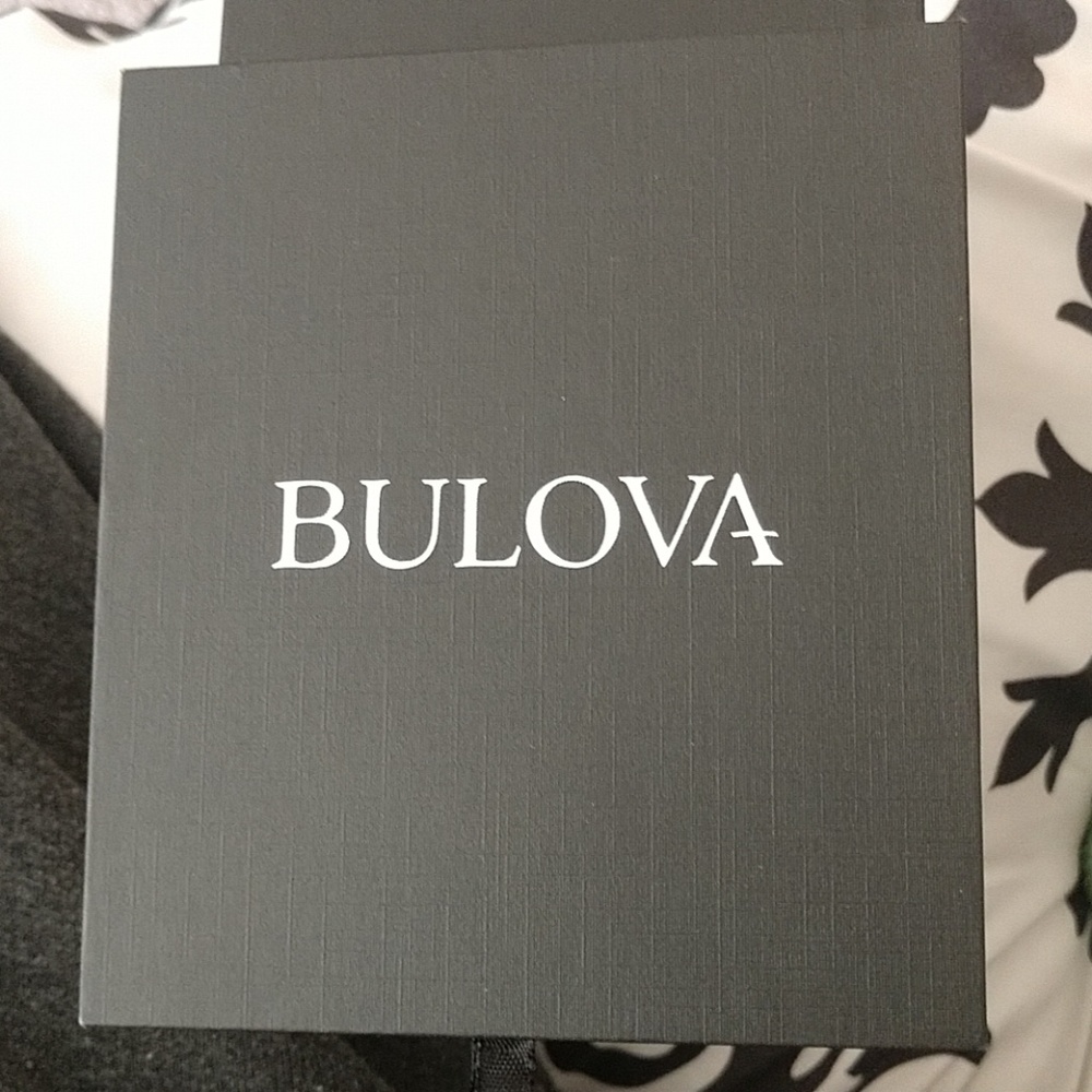 Bulova watch box
